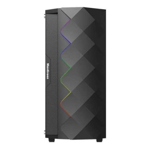 MaxGreen A361 RGB Mid Tower Case Basictech