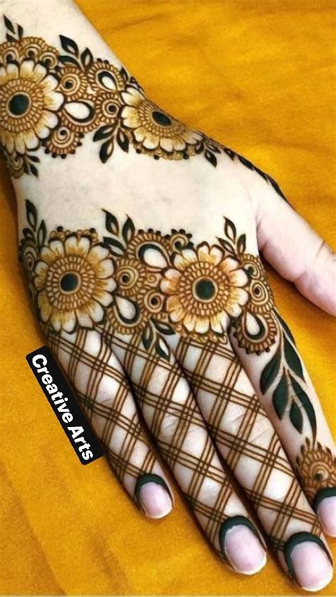 Back Hand Mehndi Design Simple Mehndi Design Easy Mehndi Design