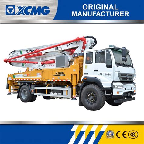 XCMG Official Hb37V Used Concrete Pump Truck Machine Price Truck