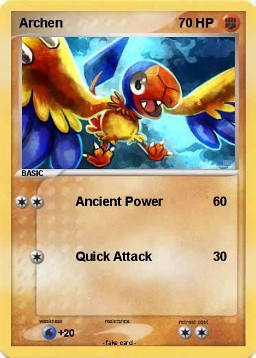 Pokémon Archen 35 35 Ancient Power My Pokemon Card