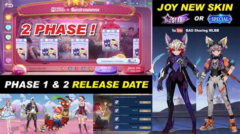 MLBB X Sanrio Event 2023 Phase 1 And Phase 2 RELEASE DATE Upcoming