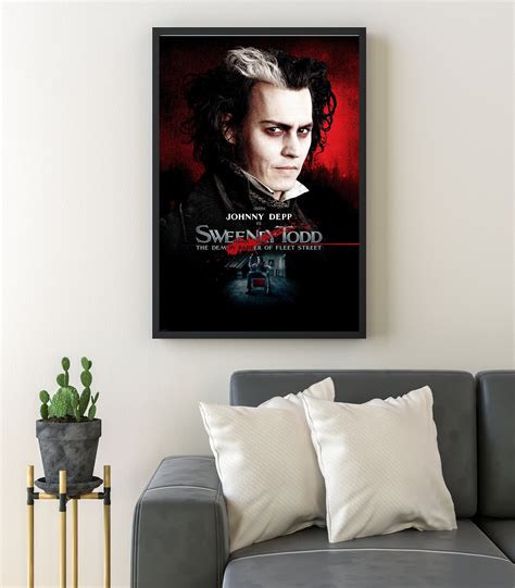 Sweeney Todd Movie Poster - Etsy