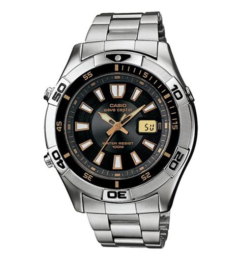 Casio Wave Ceptor WVQ 142DE 1AV Horloges Radio Controlled GRATIS