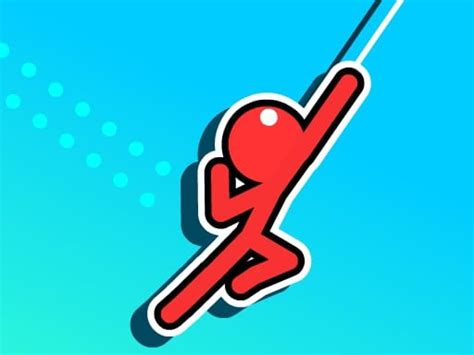 Stickman Rope Hook : Catch And Swing Game - Play online at GameMonetize ...