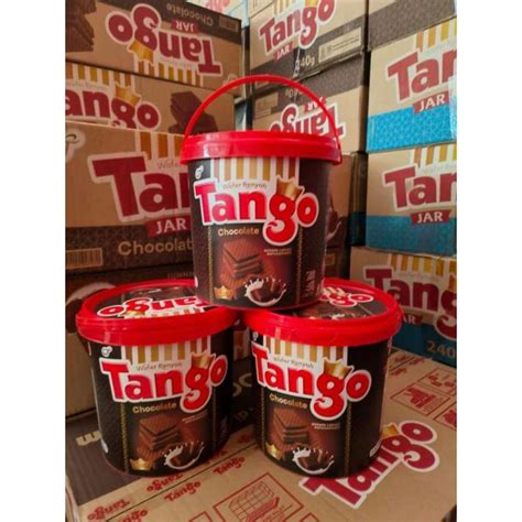 Jual Wafer Tango Jar Toples Gr Wafer Tango Ember Coklat Dan Vanilla