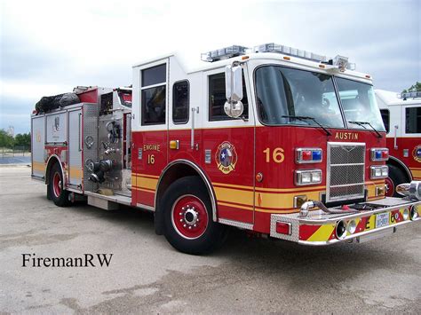 Austin TX FD Engine 16 2009 Pierce Contender 1500 750 Job Flickr