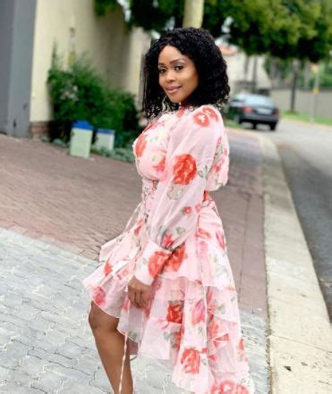 Thembi Seete has taken to her social media to celebrate herself as she ...