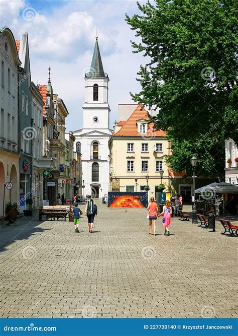 Old Market Square In Zielona Gora Nice Example Architecture Editorial