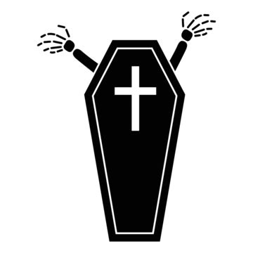 Forestsblack Coffin Silhouette PNG And Vector Images Free Download ...