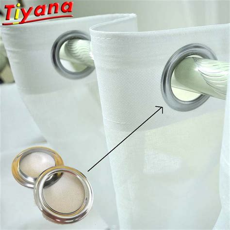 Wholesal Eyelet Curtain Rings Curtain Grommet Top Silvery Metal Ring