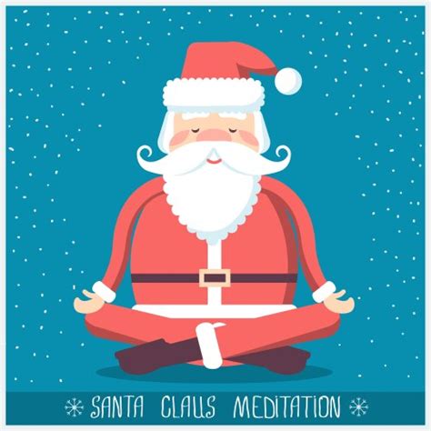 Christmas Santa Claus Funny Cartoon Vector Images Over