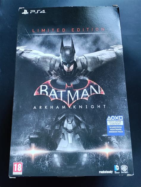 Batman Arkham Knight Limited Edition Ovp Action Ps