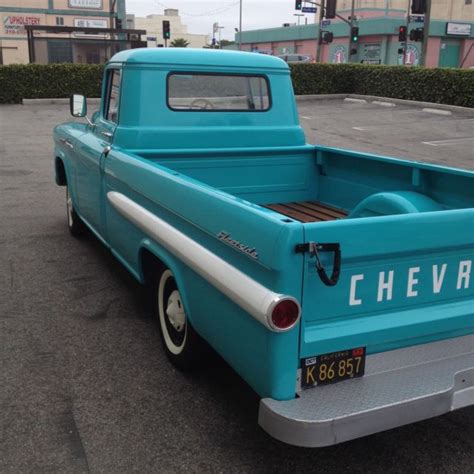 1958 Chevrolet Apache 3200 Fleetside Not Cameo Pickup For Sale