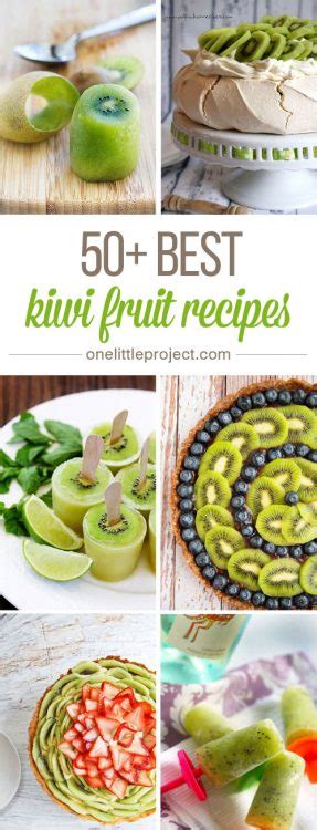 50+ Best Kiwi Recipes - Kiwi Fruit Round Up