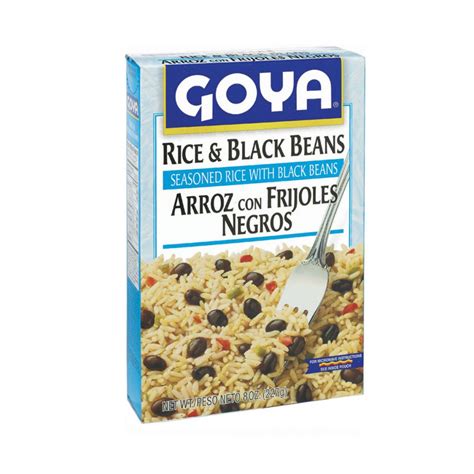 Goya Arroz Con Frijoles Negros Seasoned Rice With Black Beans Bottega