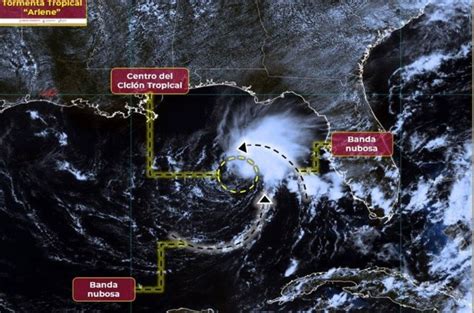 Se Forma Arlene Primera Tormenta Tropical De La Temporada