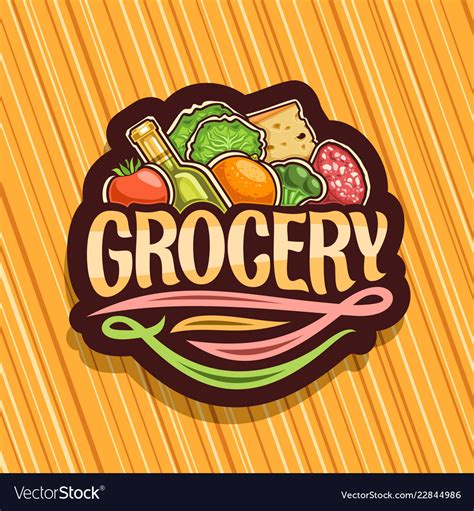 Logo For Grocery Store Royalty Free Vector Image