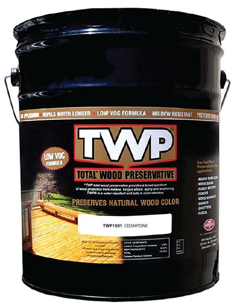 TWP 1500 Series Wood Preservative 1 Gallon 5 Gallon Waterproofing