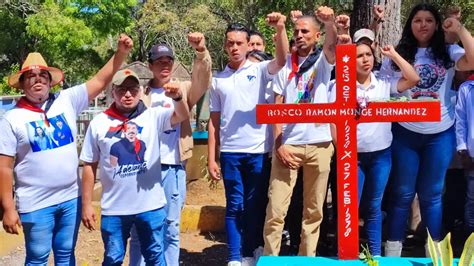 Juventud Sandinista rinde homenaje a los héroes de los Sabogales