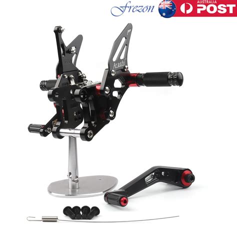 Cnc Rearsets Footpegs Footrest Titanium For Suzuki Gsxr