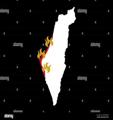 Israel Hamas Milit Rkonflikt Stock Vektorgrafiken Kaufen Alamy