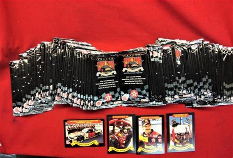 1992 MAXX DAVEY ALLISON TEXACO STAR TEAM - 75 SEALED PACKS/4 CARDS EACH ...