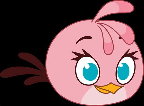 Download Angry Birds Pink Bird Character | Wallpapers.com