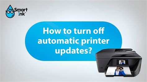 How To Turn Off Hp Automatic Printer Updates Youtube