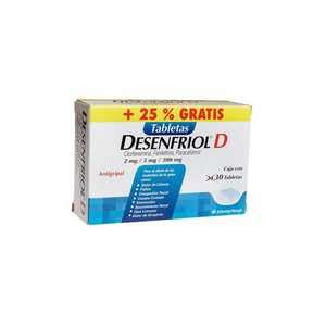 Desenfriol D Mg Mg Mg Caja Tabletas Mejor Precio