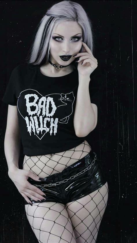 Pin On Gothicmetal Chicks