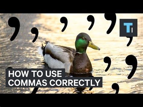 Tech Insider How To Use Commas Correctly Grammar And Punctuation