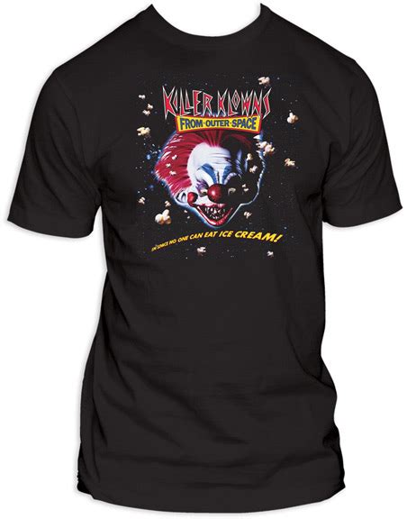 Killer Klowns T Shirt Clown Head Cool Tees Funny T Shirts