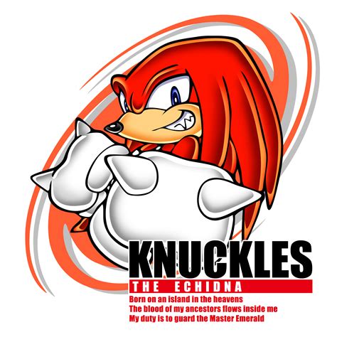 100383 Safe Artistyuji Uekawa Official Art Knuckles The Echidna Sonic Echidna Mammal