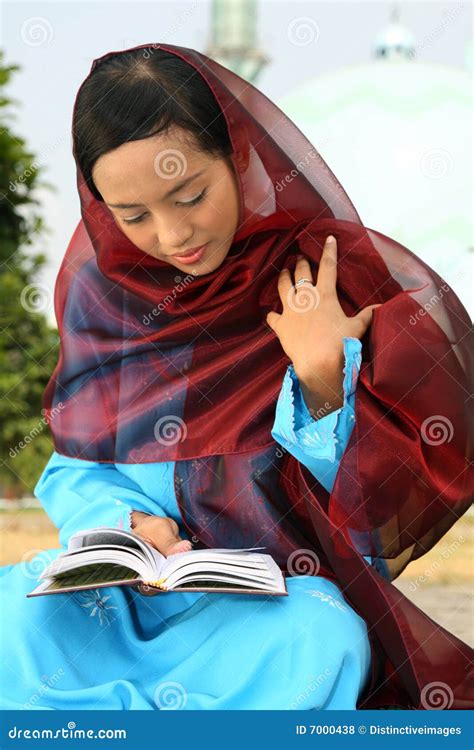 Muslim Girl Reading Qur An Stock Photo Image Of Reading 7000438