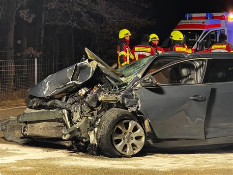 Fotos Schwerer Unfall Auf B Im Landkreis Wei Enburg Gunzenhausen