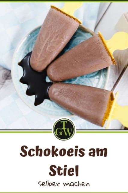 Schokoeis Am Stiel Schokoladeneis Ohne Eismaschine