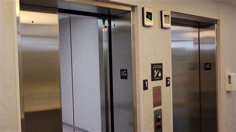 Otis Series 1 Hydraulic Elevators Hampton Inn Ithaca Ny Youtube