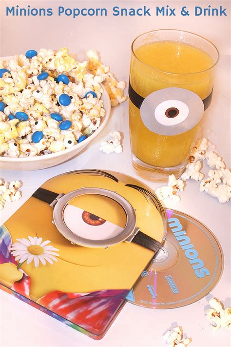 Minions Movie Night Popcorn Snack Mix & Refresher | All Things Target