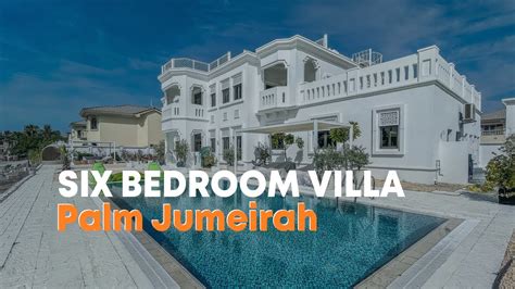 Six Bedroom Villa Palm Jumeirah Luxurious Villa Youtube