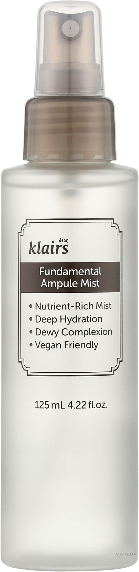 Hydrata N Mist S Antioxidanty Klairs Fundamental Ampule Mist Makeup Cz