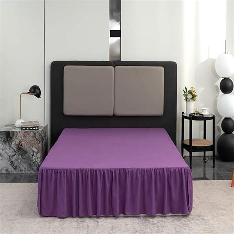 Amazon Bed Skirt Queen Size Ruffled Bed Skirt With Split Corners