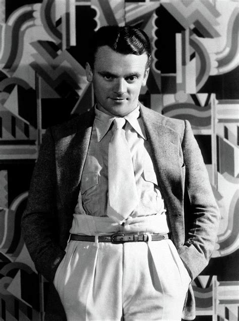 James Cagney Posed On Mod Background Photograph By Globe Photos Pixels