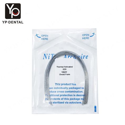 Dental Archwires Manufactory Orthodontic Thermal Rectangle Niti Arch