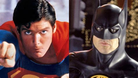 Christopher Reeve S Superman And Michael Keaton S Batman Exist In The