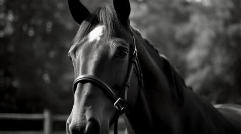 Um cavalo uma mancha branca no rosto está parado em uma cerca