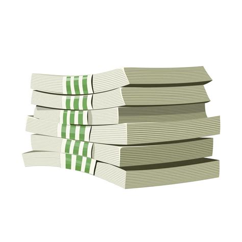 Bundle Of Cash 1110383 Vector Art At Vecteezy