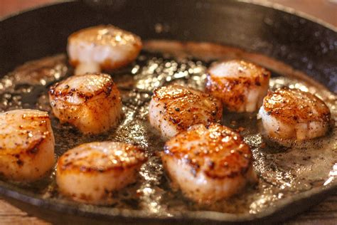 Skillet Grilled Scallops – If & When