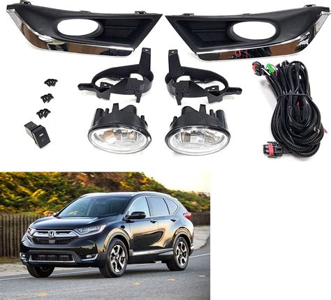 Amazon Clear Lens Fog Driving Light Kit Compatible With