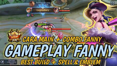 Fanny Best Build Gameplay Top Global Fanny Mobile Legends