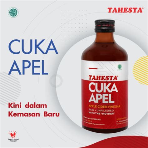 Jual Cuka Apel Tahesta Nutri Great Ml Alami Bisa Untuk Peawatan